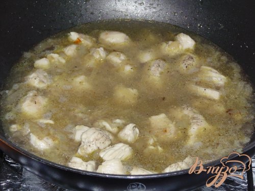 Мясо с фасолью в сметане Мясо с фасолью в сметане