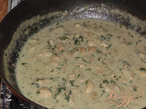 Мясо с фасолью в сметане Мясо с фасолью в сметане