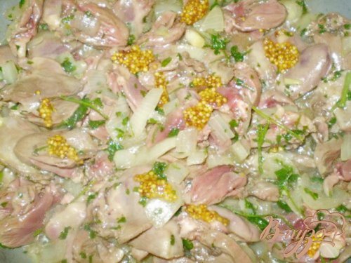 Пикантные утиные сердечки Пикантные утиные сердечки