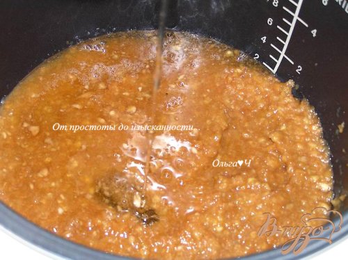 Яблочный джем с мятным сиропом (в мультиварке) Яблочный джем с мятным сиропом (в мультиварке)