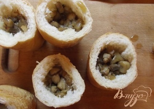 Закусочные пенечки с грибами Закусочные пенечки с грибами