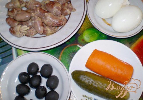 Салат "Сердечный" (вариант) Салат "Сердечный" (вариант)
