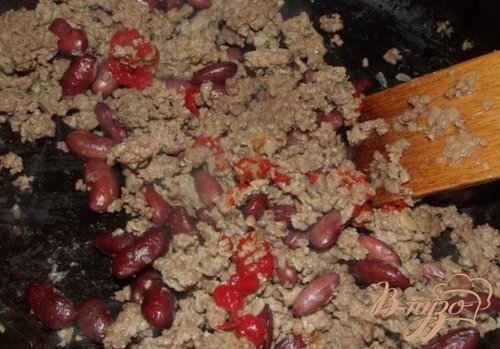 Макароны по-флотски с фасолью Макароны по-флотски с фасолью
