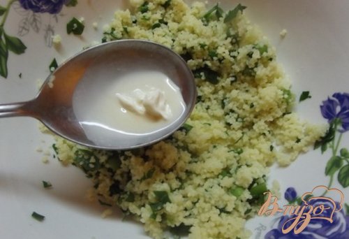 Салат из кус-кус и шпината Салат из кус-кус и шпината