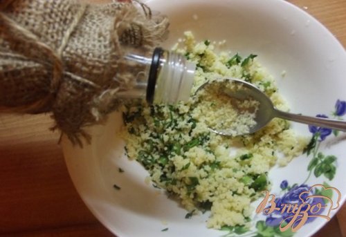 Салат из кус-кус и шпината Салат из кус-кус и шпината