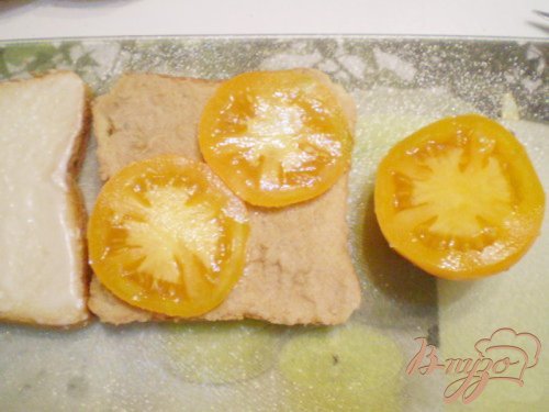 Сэндвич с мясным паштетом Сэндвич с мясным паштетом