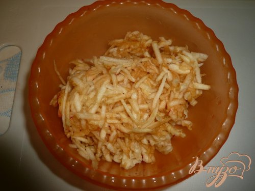 Свинина запеченная с яблоками и сыром Свинина запеченная с яблоками и сыром