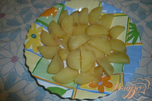 Теплый салат с печенью Теплый салат с печенью