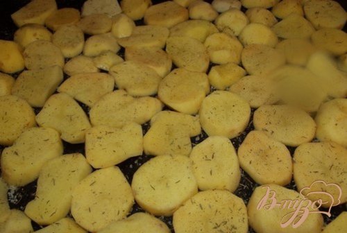 Картофель запеченный с грибами Картофель запеченный с грибами