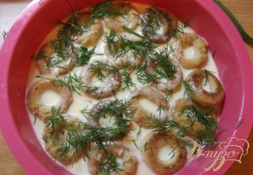 Яичная запеканка с баранками Яичная запеканка с баранками