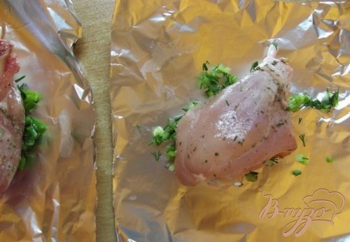 Куриные ножки запеченные в фольге Куриные ножки запеченные в фольге