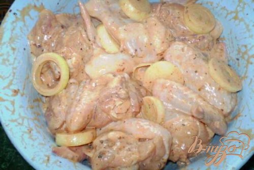 Шашлык куриный на кетчупе Шашлык куриный на кетчупе