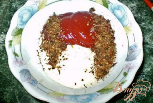 Шашлык куриный на кетчупе Шашлык куриный на кетчупе