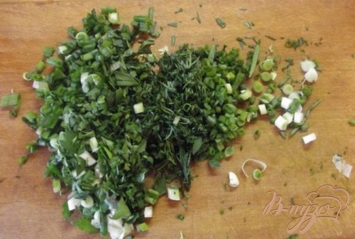 Куриное филе под зеленым соусом Куриное филе под зеленым соусом