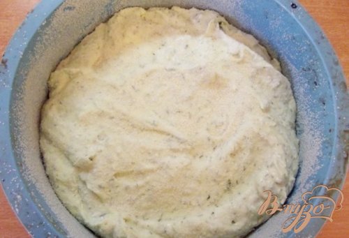 Закусочная творожная запеканка с зеленью Закусочная творожная запеканка с зеленью
