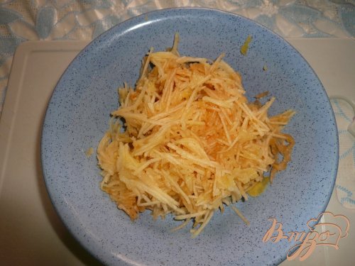 Сладкий картофельный пирог с яблоками Сладкий картофельный пирог с яблоками