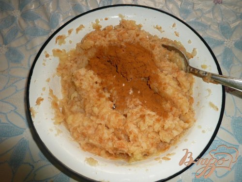 Сладкий картофельный пирог с яблоками Сладкий картофельный пирог с яблоками