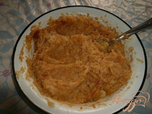 Сладкий картофельный пирог с яблоками Сладкий картофельный пирог с яблоками