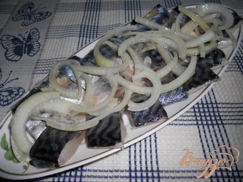 Скумбрия маринованная по-домашнему Скумбрия маринованная по-домашнему