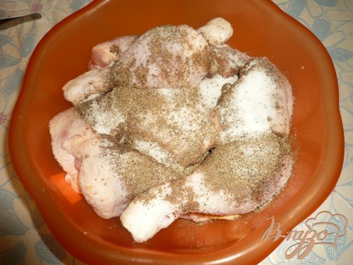 Куриные окорочка запеченные с апельсинами Куриные окорочка запеченные с апельсинами