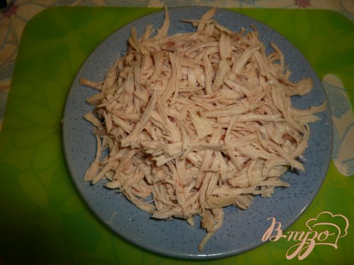 Салат из куриного мяса с морковью по-корейски Салат из куриного мяса с морковью по-корейски