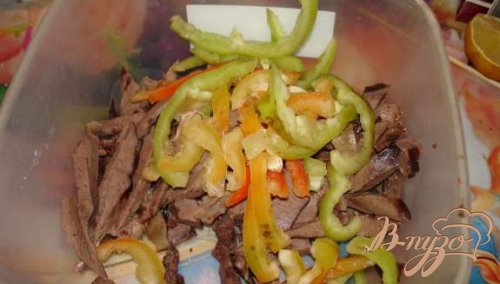 Салат с сердцем "С дымком" Салат с сердцем "С дымком"