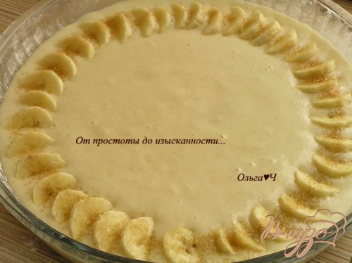 Манник в духовке с бананом рецепт с пошагово Манник в духовке с бананом рецепт с пошагово