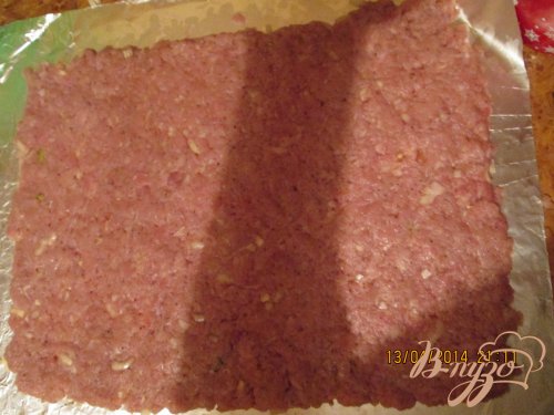 Мясной рулет с грибами Мясной рулет с грибами