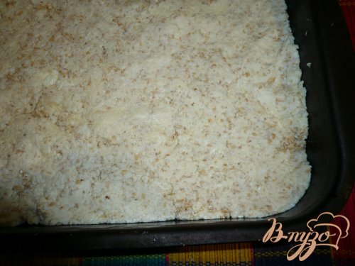 Запеканка творожная с кокосовой стружкой и отрубями Запеканка творожная с кокосовой стружкой и отрубями