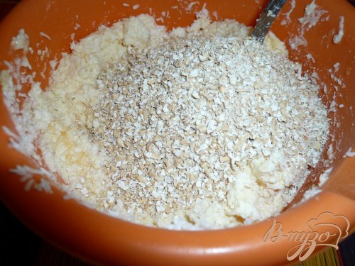 Запеканка творожная с кокосовой стружкой и отрубями Запеканка творожная с кокосовой стружкой и отрубями