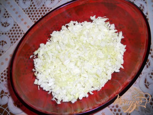Салат с крабовым мясом и оливками Салат с крабовым мясом и оливками