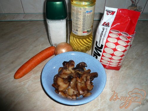 Рис с шампиньонами Рис с шампиньонами