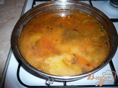 Рис с шампиньонами Рис с шампиньонами