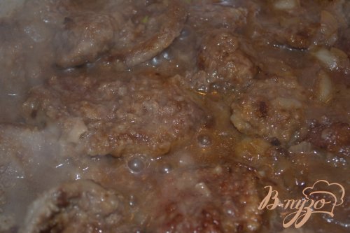 Вкусная говядина в сметанном соусе Вкусная говядина в сметанном соусе