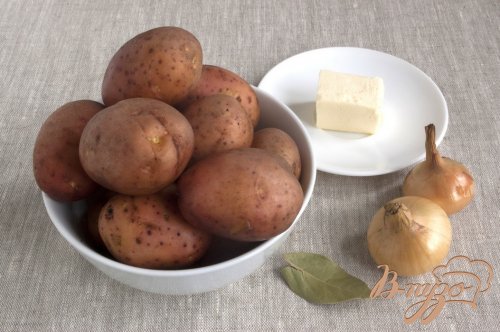 Пюре картофельное с луком Пюре картофельное с луком