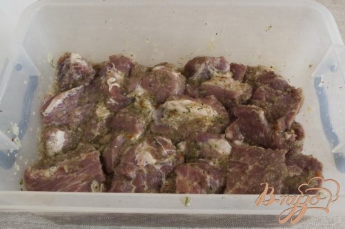 Шашлык свиной в луке Шашлык свиной в луке