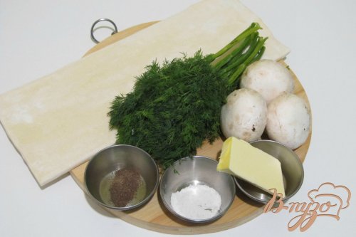 Рулет с грибами и укропом Рулет с грибами и укропом