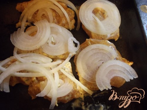 Битки из маринованного куриного филе Битки из маринованного куриного филе