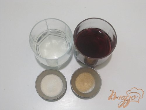 Желе из красного вина Желе из красного вина
