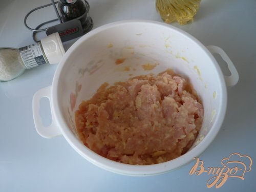 Куриные котлетки с яблоком Куриные котлетки с яблоком