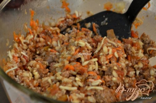 Перцы фаршированные перловкой и говядиной Перцы фаршированные перловкой и говядиной