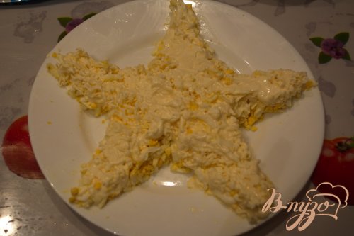 Салат " Морская звездочка" Салат " Морская звездочка"