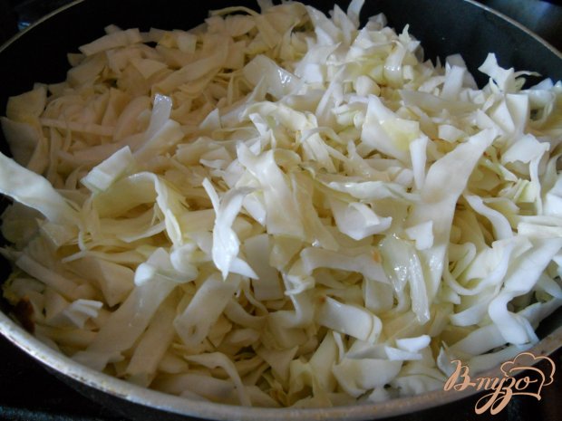 Капуста тушеная с рисом и морковью Капуста тушеная с рисом и морковью