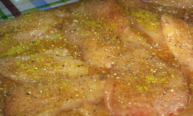 Куриное филе по-европейски Куриное филе по-европейски