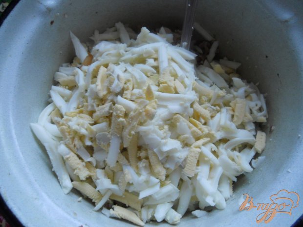 Быстрый пирог с консервами и рисом Быстрый пирог с консервами и рисом