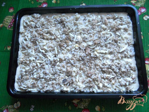 Быстрый пирог с консервами и рисом Быстрый пирог с консервами и рисом