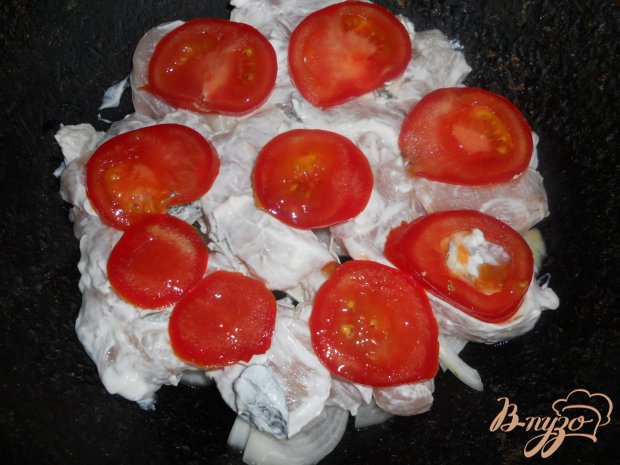 Куриная грудка запеченная с помидорами и сыром Куриная грудка запеченная с помидорами и сыром