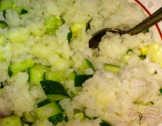 Салат с рисом и базиликом Салат с рисом и базиликом
