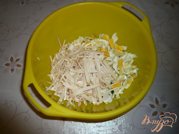Салат с зелёным луком Салат с зелёным луком