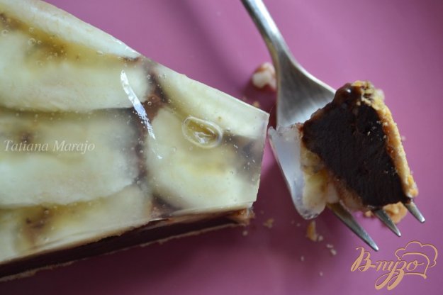 шоколадний тарт з бананами. як приготувати з фото